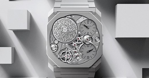 The $440K Octo Finissimo Ultra is the world's thinnest mechanical watch