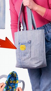 1.3M views · 15K reactions | DIY tote bag from old jeans easily! Miarti✂️ | Miarti - Wiederverwendung | Facebook