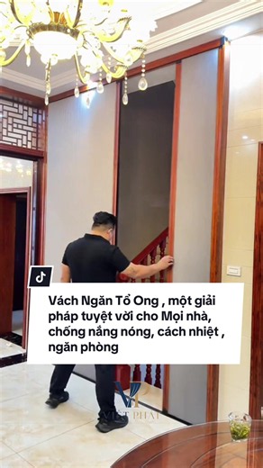 Vách Ngăn Tổ Ong , một giải pháp tuyệt vời cho Mọi nhà, chống nắng nóng, cách nhiệt , ngăn phòng rất hiệu quả #trinhremcuavietphat #remcuavietphat #vachtoongnganphong #vachngancauthang #vachtoong