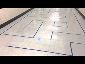 Sphero Hallway Maze Win