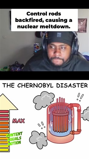 Reactor surged! Control rod design FAIL. BOOM! Explosion visible for miles. Radioactive debris everywhere. #Chernobyl #Nuclear #Accident #History #Ukraine
