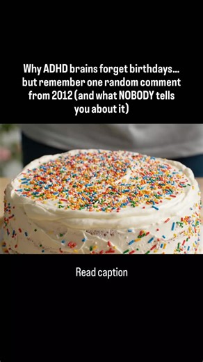 LivingNeurodivergent | You’re not a bad friend. Your brain just works in a way nobody explained. You forget birthdays, anniversaries, important dates… then... | Instagram