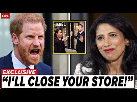 Prince Harry GOES OFF After Chanel BANS Meghan Markle From All Stores