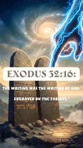 The Finger of God: Inscribing the Ten Commandments ⚡️#tencommandments #scriptures #bible #peace