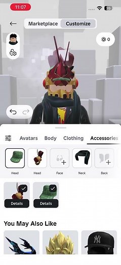 How to add accessories on roblox #roblox