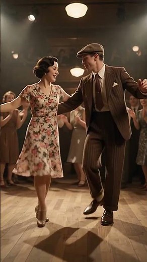 Lindy Hop Dance | Vintage Jazz Swing 🔥