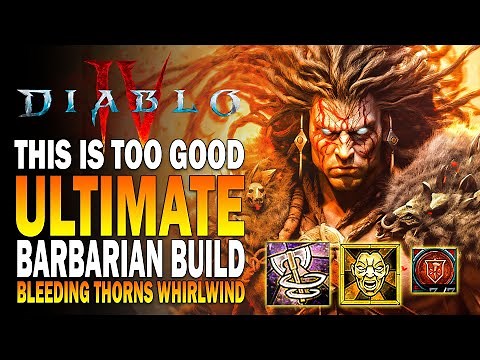 The Perfect Barbarian Build In Diablo 4 - Diablo 4 Best Whirlwind Barbarian Build