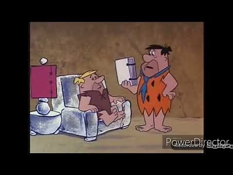 Barney Rubble Foot Tickled by Fred