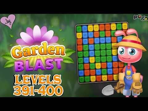 Pogo Games: Garden Blast - Levels: 391-400