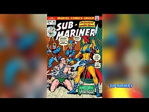 Marvel Comics History: Sub-Mariner #64 (August 1973) #marvelcomics 🌊
