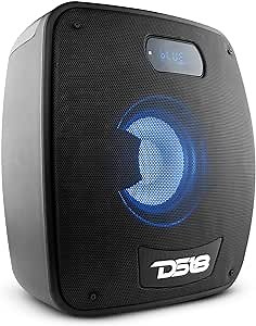 DS18 TLV6 Bluetooth Party Speaker - 6.5” Large, Loud Bluetooth Speaker for House, Parties - Portable, True Wireless Audio Device with Remote Control - Lightweight Bluetooth Speaker Outdoor & Indoor