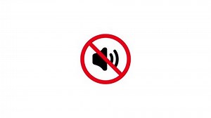 No Sound No Horn Speaker Symbol Stock Footage Video (100% Royalty-free) 3593752999 | Shutterstock