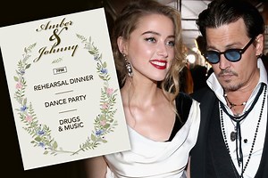 Depp and Amber invited Vegas wedding guests for 'dance party & drugs'