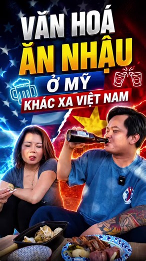 Văn hoá ăn nhậu ở Mỹ khác với Việt Nam lắm #gamcsomy #tiktok #xuhuong | gammon