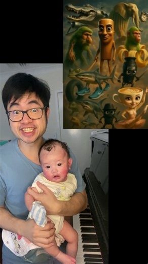 5.5K views · 24 reactions | Italian Brainrot Avengers ASSEMBLE but I sing it to my Baby | AmosDoll Music | Facebook