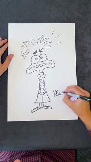 Vice-Versa 2 - Kelsey Mann dessine Anxiété | Disney