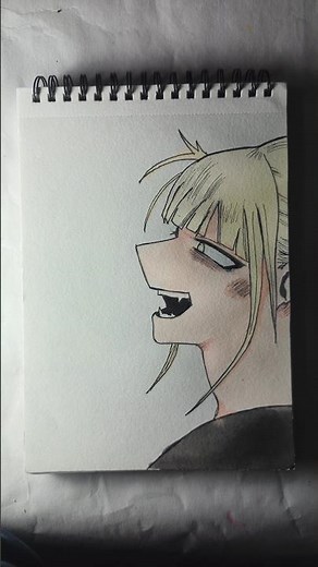 How to Draw Himiko Toga 🩸 | Step-by-Step Anime Drawing Tutorial