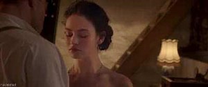 Lily James nude The Exception 2016