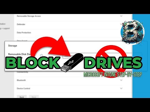 🚫 Block USB Drives with Microsoft Intune | Step-by-Step Guide 2025 💻