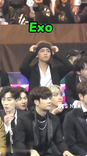 EXO fan reaction when BTS win 😎