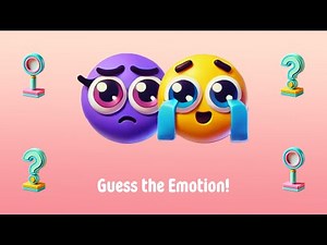 Guess the Emotion! Fun Emoji Game for Kids – Play and Learn Together 🎉