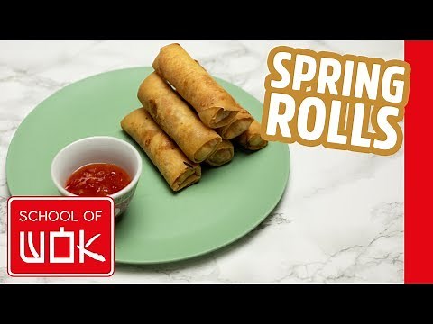 Simple and Tasty Pork Spring Rolls Recipe
