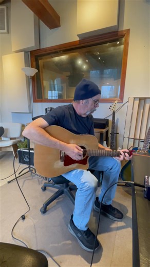 Recording scratch tracks in the control room with Dave Barrett ️ #guitar #recording #recordingstudio #musician #waysound | Waysound | Facebook