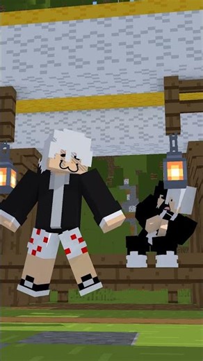 lets dance || Minecraft Animation #shorts #minecraft