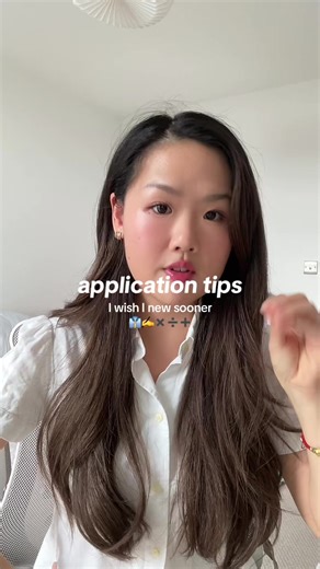 Application Tips I Wish I Knew Sooner