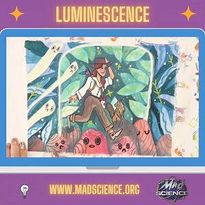 Lights out, fun on! Learn why things glow with Mad Science's lumi-tastic adventures! Ever wondered how that cool glow-in-the-dark paint works? It all boils down to a fascinating phenomenon called luminescence. Imagine tiny superheroes within the paint, which are able to absorb light energy. Then, when it is dark, these heroes release their stored energy as a gentle glow, guiding your way or creating dazzling decorations. That's the basic idea of luminescence: substances absorb light energy and t
