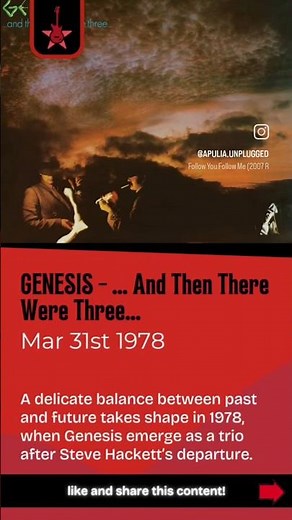 GENESIS - ... And Then There Were Three... (1978) #genesis #progrock #onthisday #rockreview #prog