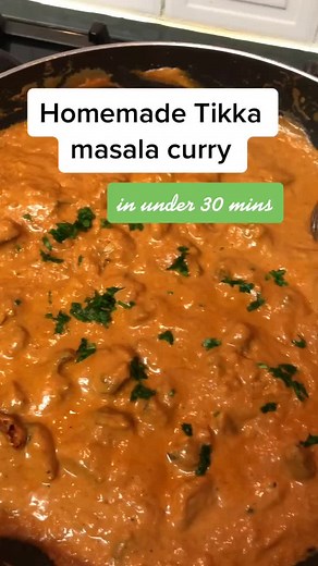 Easy Homemade Tikka Masala Curry Recipe