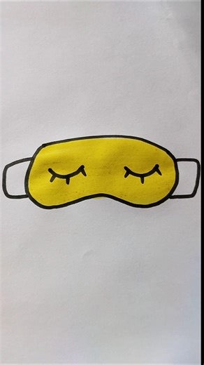Eye Mask 🥽 For Kids #eyemask #kidstvforfun #drawing #funny #viral #shorts #coloring #trending #art