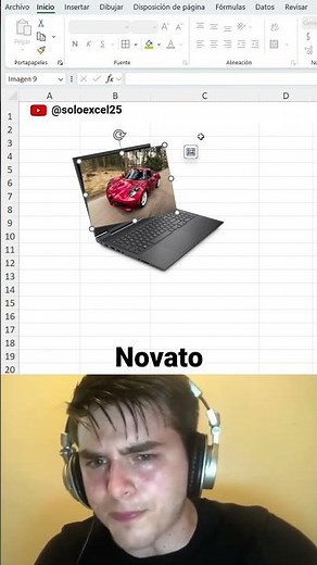 ¿Sabías que puedes meter una imagen dentro de una forma en Excel? 🤯