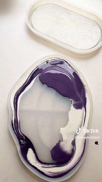 Creative Jewelry Display Tray with Glitter and Charm