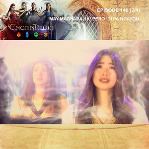 Encantadia 2016: Episode 146 (Part 2 of 4) https://bit.ly/Encantadia2016FullEpisodes 'Encantadia' revolves around the story of four kingdoms: Lireo, Sapiro, Hathoria, and Adamya. The queen of Lireo, Minea, had to choose among her daughters, Sang'gre Amihan, Sang'gre Pirena, Sang'gre Danaya, and Sang'gre Alena, to be her successor and each will keep one of the powerful gemstones of water, earth, fire, and air that maintain the balance in the world of Encantadia. After testing the capabilities of 