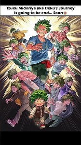 MHA Is Reaching Its End… Deku’s Growth Has Been INSANE 🔥| Deku | MHA | #deku #myheroacademia #shorts