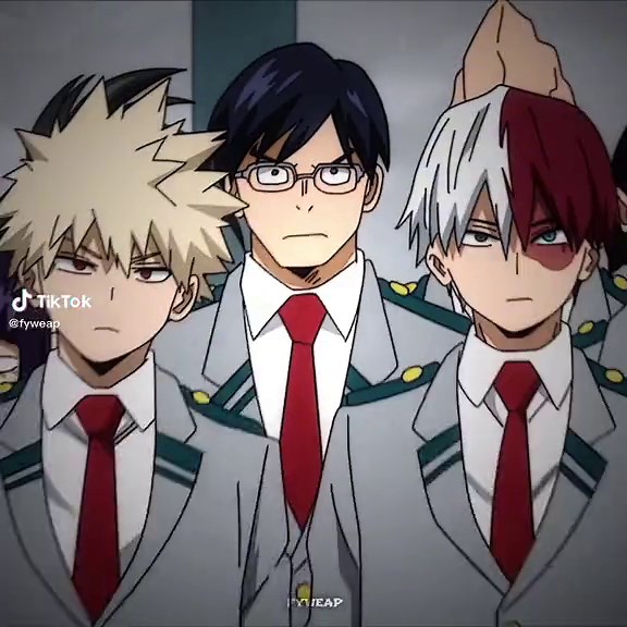 My Hero Academia Edit: Kacchan in School Uniform