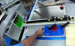 【展示】台锯雕刻机导轨Jessem table saw stock guides router table hack.