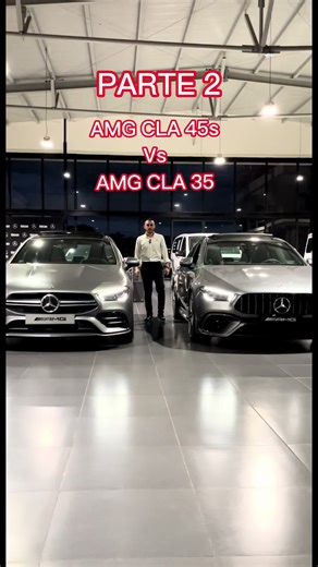 Comparativa entre Mercedes AMG CLA 45s y CLA 35