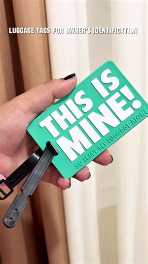 Essential Luggage Tag for Easy Travel Identification