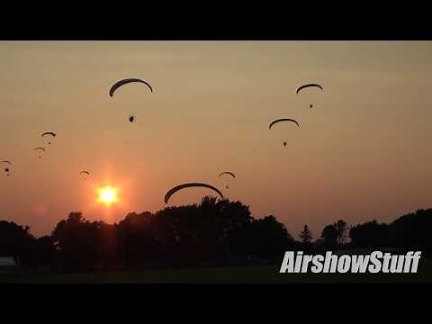 Oshkosh Ultralight Field - Paramotors/Powered Parachutes (Monday) - EAA AirVenture Oshkosh 2018