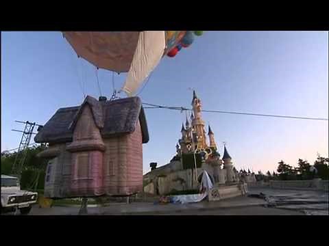 The balloon off the movie Up in Disneyland Resort Paris