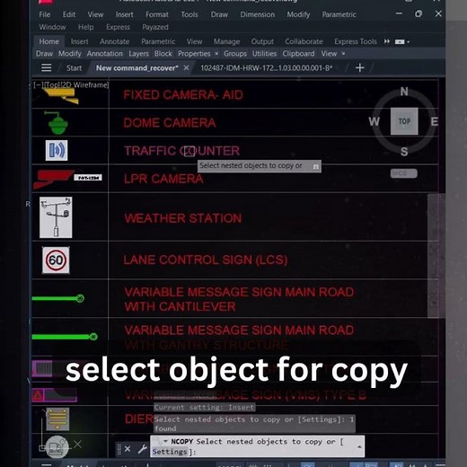 Copy from block Autocad tips NC #autocad #Cad#newtips