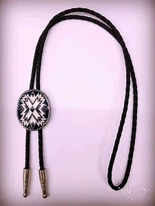 [Hot Item] Western Cowboy Hat Bolo Tie Shoestring Necktie