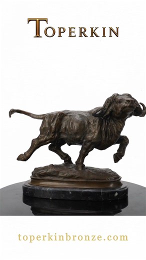 Bronze Bull Sculpture | 360° Bronze Art #shorts