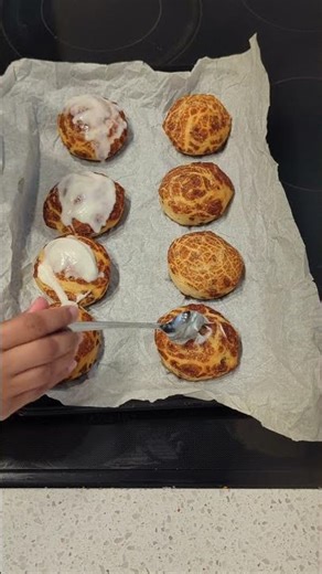 Easy Breakfast Idea | Pillsbury Cinnamon Rolls #shorts