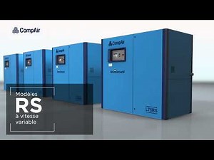 Nouveaux compresseurs à vis de 55 à 75 kW (châssis 4e) de CompAir