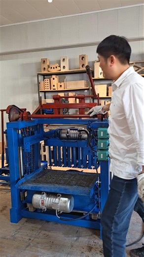 4-35 model block brick machine