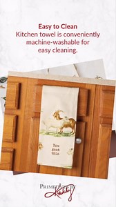 Primitives by Kathy You Goat This Decorative Kitchen Towel 18 x 28 inches